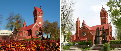 Red Church in Minsk