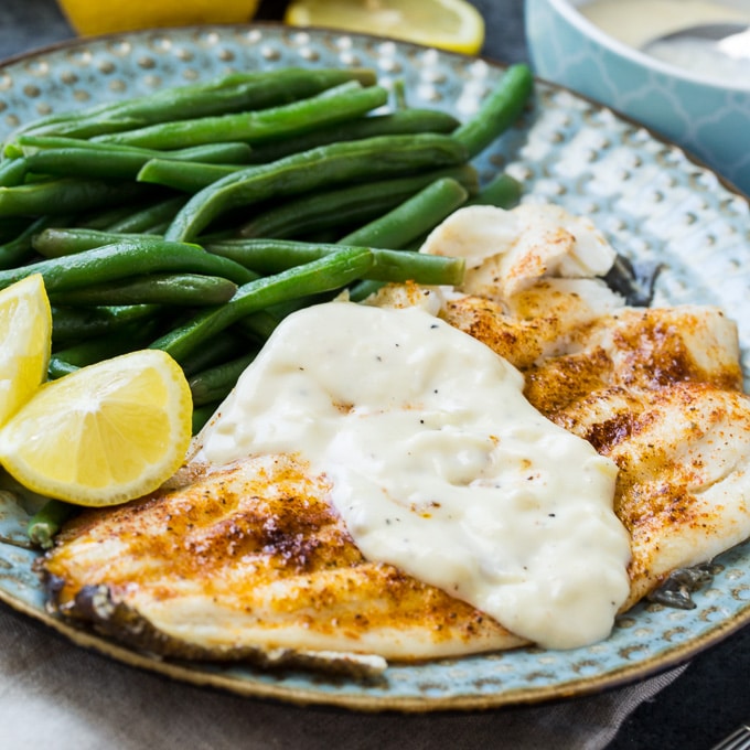 broiled flounder recipe