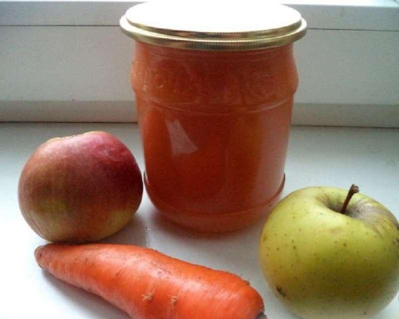 Яблочно-морковный сок